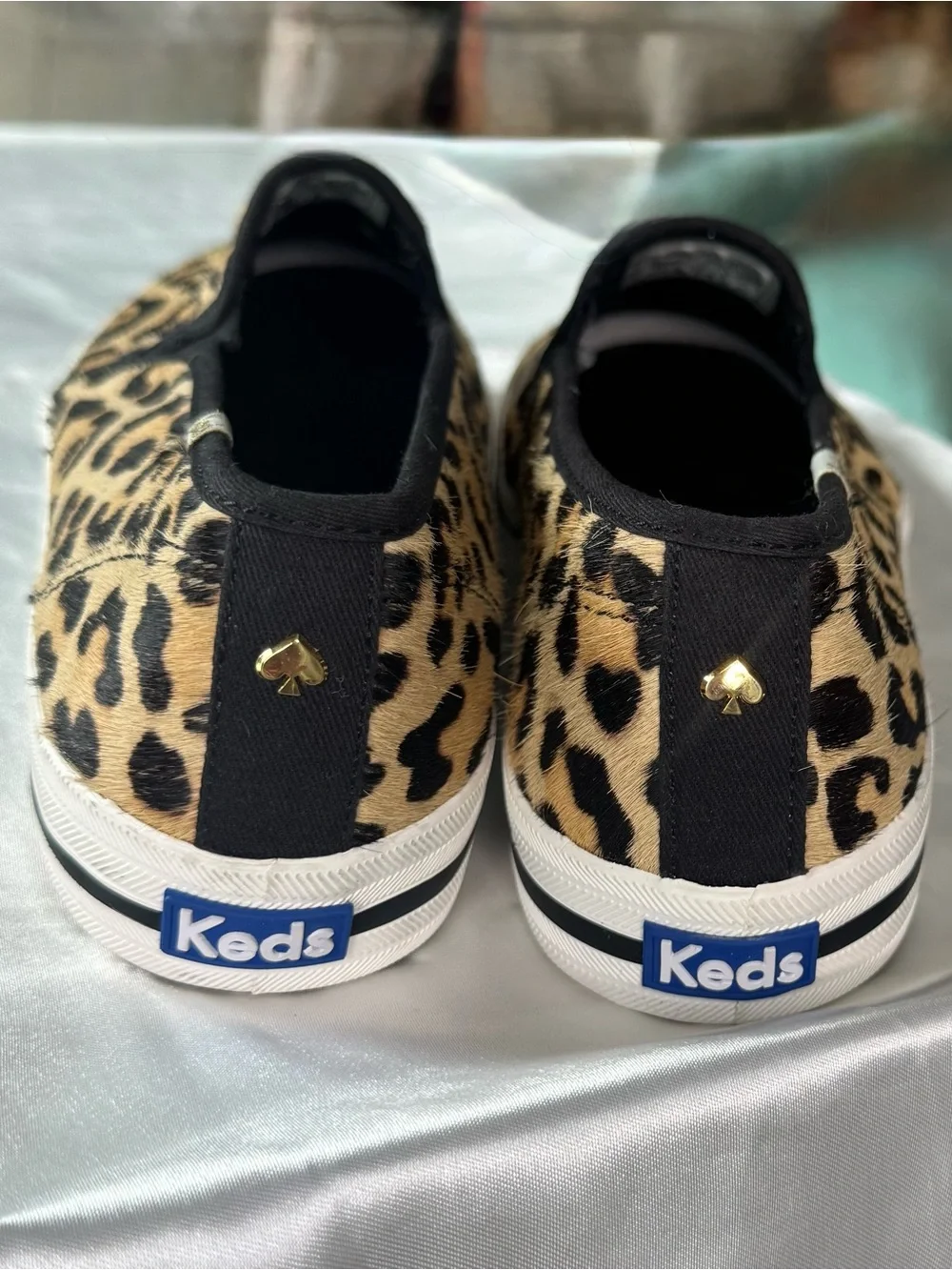 Keds x Kate Spade NY Women’s Size 9 Leopard Cheetah Print Slip On Sneakers